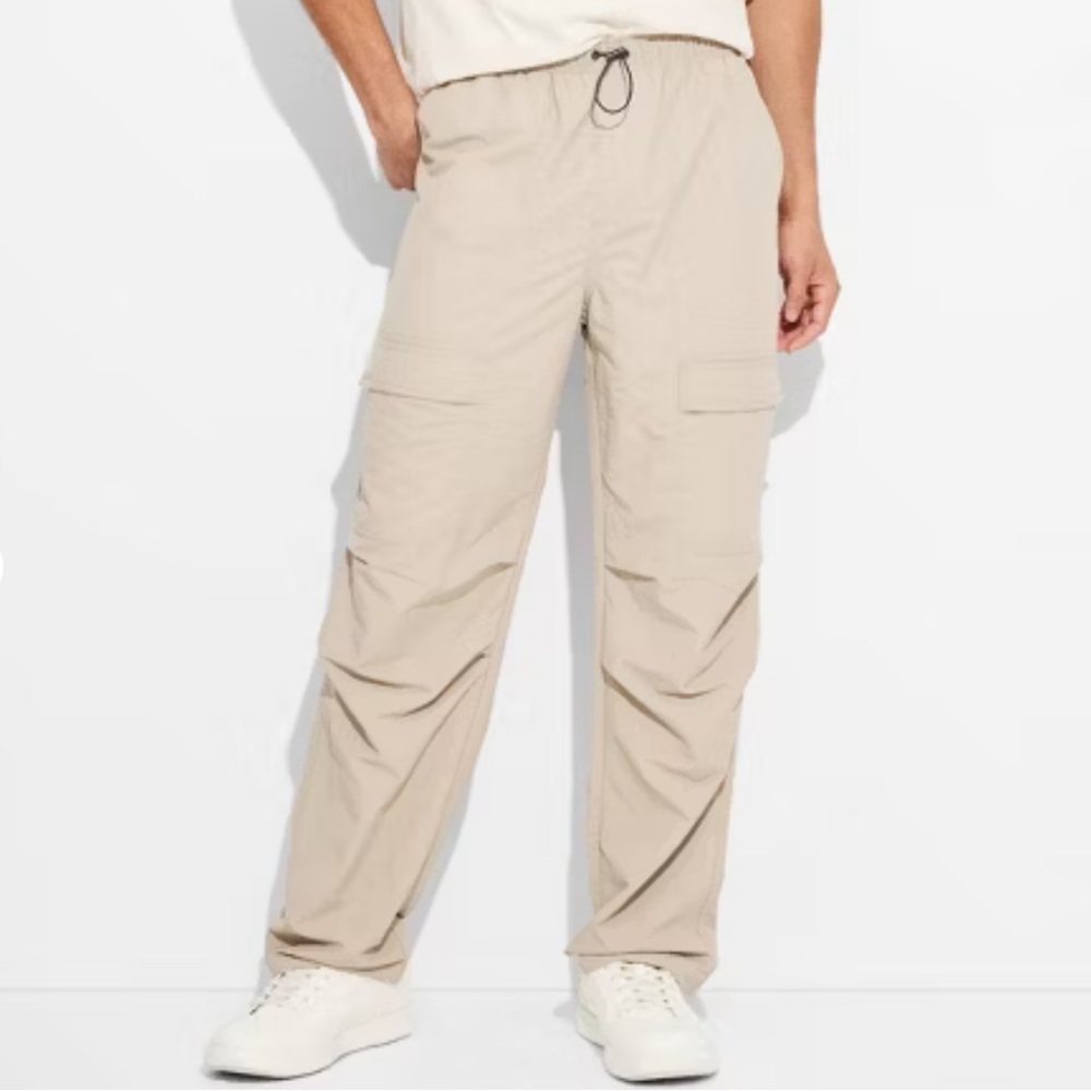 Original Use Khaki Regular Fit Ankle Length Cargo Pants